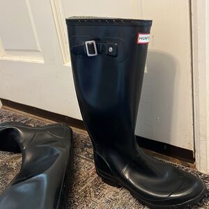 Hunter Rain Boots Huntress Gloss Women’s Size 7